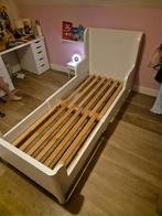 Meegroei bed Ikea Busunge, Ophalen, 70 tot 85 cm, Zo goed als nieuw, Matras