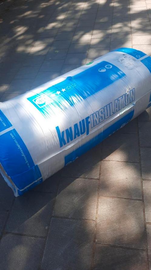 Knauf TP216 glaswol platen 600 x 1350 x 45 mm, Doe-het-zelf en Verbouw, Isolatie en Afdichting, Zo goed als nieuw, Glaswol, 4 tot 8 cm