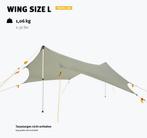 Wechsel tarp Wing L TL Oak + Bach TRX pole verstelbaar 2x, Caravans en Kamperen, Ophalen of Verzenden, Zo goed als nieuw