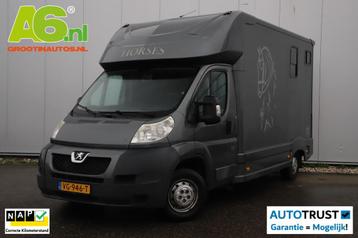 Peugeot Boxer 335 2.2 HDI L4 Paardenwagen 131PK B Rijbewijs  beschikbaar voor biedingen