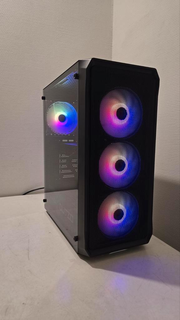 RGB GAME PC - I7 4790/RX VEGA 56 8GB/16GB/SSD, Computers en Software, Desktop Pc's, Zo goed als nieuw, 4 Ghz of meer, HDD, SSD