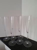 6 heldere kristallen champagne/proseco glazen, Verzamelen, Glas en Borrelglaasjes, Ophalen of Verzenden, Zo goed als nieuw, Overige typen
