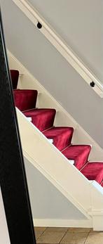 Rode Traploper zonder nagels, Huis en Inrichting, Stoffering | Tapijten en Kleden, Ophalen, Gebruikt, 200 cm of meer, 50 tot 100 cm