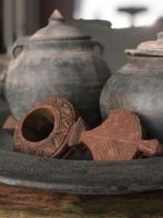 Oud houten ornament India oosters sober, Ophalen of Verzenden