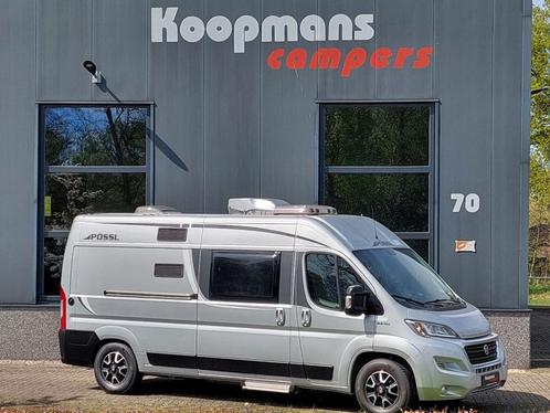 Pössl 2 Win R Fiat Ducato Power 180 automaat buscamper 2019, Caravans en Kamperen, Campers, Bedrijf, Bus-model, tot en met 3, Pössl