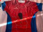Spiderman Bodyfit Rugby shirt ( XL), Ophalen of Verzenden, Nieuw, Kleding