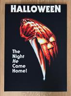 7 Horror Displates metalen posters, Ophalen of Verzenden, Zo goed als nieuw, A1 t/m A3, Film en Tv