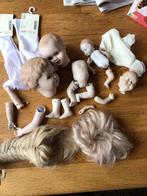 Onderdelen antieke poppen, Verzamelen, Poppen, Ophalen of Verzenden, Gebruikt, Pop
