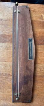Antieke Spreihanger met Glazen Roede, Zo goed als nieuw, Minder dan 100 cm, Hout, Ophalen
