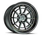 Aodhan AH04 Zwart goud 15 x 8.0J ET20 4x100 4x114.3, Auto diversen, Tuning en Styling, Ophalen of Verzenden