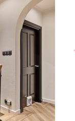 10 stuks stompe binnendeuren, Doe-het-zelf en Verbouw, Deuren en Horren, Ophalen, Gebruikt, 80 tot 100 cm, Binnendeur