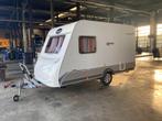 Caravan Antares de Luxe 376, Caravans en Kamperen, Caravans, Standaardzit, 75 kg, Omvormbare zithoek, Kachel