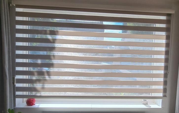 Duo rolgordijn, Huis en Inrichting, Stoffering | Gordijnen en Lamellen, Zo goed als nieuw, Ophalen of Verzenden