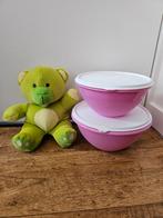 Tupperware roze (meng) kommen set, Ophalen of Verzenden, Zo goed als nieuw, Bak of Kom