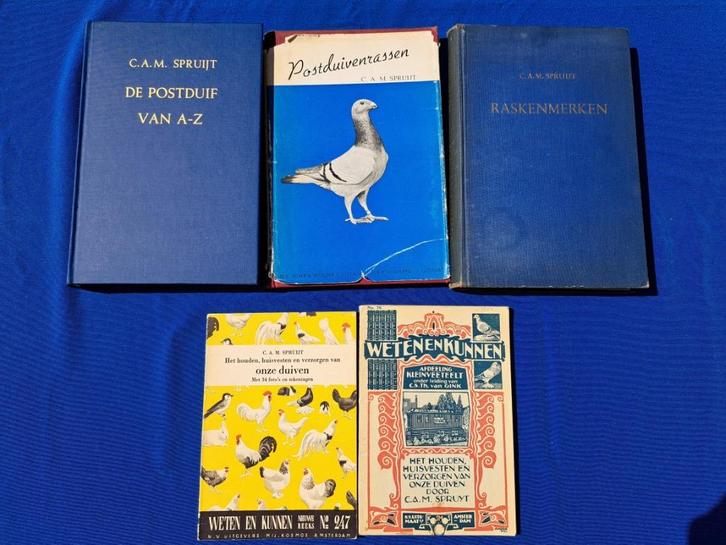 Duivenboeken postduiven Spruijt Raskenmerken en meer, Dieren en Toebehoren, Vogels | Duiven