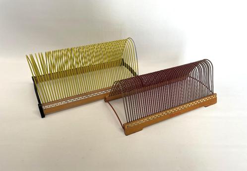 2 stuks platenstandaards Plattofix jaren '70 vintage, Cd's en Dvd's, Vinyl | Overige Vinyl, Gebruikt, Overige formaten, Ophalen of Verzenden