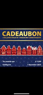 Postcodeloterij complete set + een cadeaubon, Eén persoon, Cadeaubon