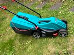 Bosch Rotak 32 Elektrische Grasmaaier met Opvangbak, Ophalen, Cirkelmaaier, Gebruikt, Elektrische grasmaaier