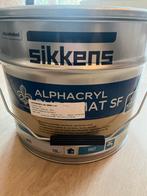 Sikkens Alphacryl Muurverf 9010 - 10l helemaal dicht, Ophalen, Wit, Nieuw, Verf