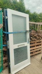voordeur dubbel glas, Doe-het-zelf en Verbouw, Deuren en Horren, Ophalen, Gebruikt, 80 tot 100 cm, Buitendeur
