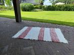 Mooi vloerkleed wit/rood - 1,55x1,00m, Huis en Inrichting, 100 tot 150 cm, Wit, 150 tot 200 cm, Ophalen of Verzenden