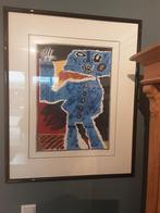 Zeefdruk Bjorn T Hansen, Ophalen