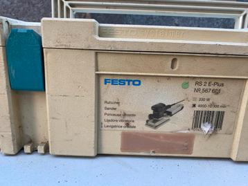 Festool RS 2 E-Plus Vlakschuurmachine beschikbaar voor biedingen