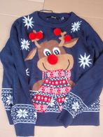 Foute (kinder)Kersttrui - Rudolf Rendier Maat S, Diversen, Kerst, Ophalen of Verzenden, Zo goed als nieuw
