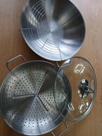 WMF Wadjan RVS Stoompan, Huis en Inrichting, Keuken | Potten en Pannen, Overige typen, Ophalen of Verzenden, Zo goed als nieuw