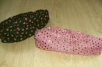 haarbandjes roze en zwart / roze, Ophalen of Verzenden, Zo goed als nieuw