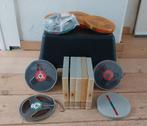 BASF reel banden LP35 18cm met opbergboxen 8 stuks, Ophalen of Verzenden, Bandrecorder, Met banden