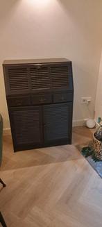 Bruin secretaire met klep, Antiek en Kunst, Antiek | Meubels | Kasten, Ophalen