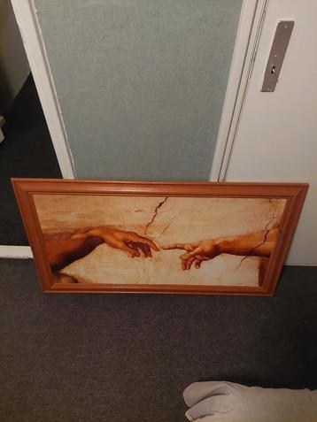 Schilderij hand beschikbaar voor biedingen