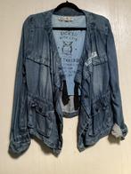 Apart soepel vallend jeans jasje, maat M, Maat 38/40 (M), Blauw, Ophalen of Verzenden, Zo goed als nieuw
