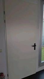 linksdraaiende opdek deur, Doe-het-zelf en Verbouw, Deuren en Horren, Ophalen, Zo goed als nieuw, Binnendeur, 200 tot 215 cm