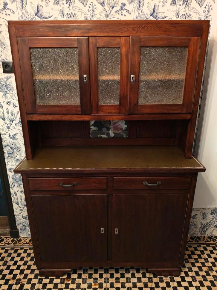 Buffet kast retro vintage jaren 40., Huis en Inrichting, Kasten | Buffetkasten, Zo goed als nieuw, Minder dan 100 cm, 25 tot 50 cm