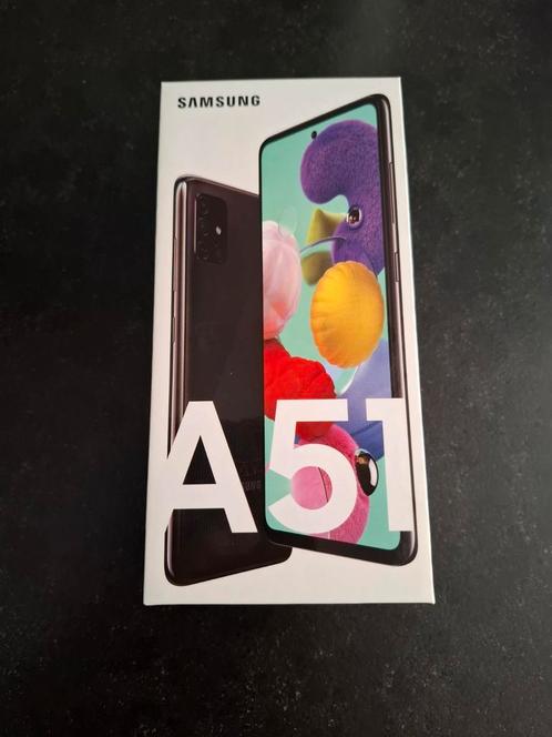 Samsung Galaxy A51 zwart 128GB, Telecommunicatie, Mobiele telefoons | Samsung, Nieuw, Galaxy A, 128 GB, Ophalen of Verzenden