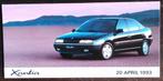 Foldertje - Citroen Xantia - 20 april 1993, Ophalen, Gelezen, Citroën