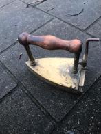 Antiek bronzen strijkijzer, Ophalen of Verzenden