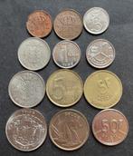 Munten Belgie  12 verschillende munten franks,, Postzegels en Munten, Munten | België, Ophalen of Verzenden