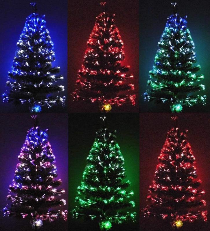 Kerstboom Nieuwste LED- En Glasvezel-Technologie. 1.80m, Diversen, Kerst, Nieuw, Ophalen of Verzenden