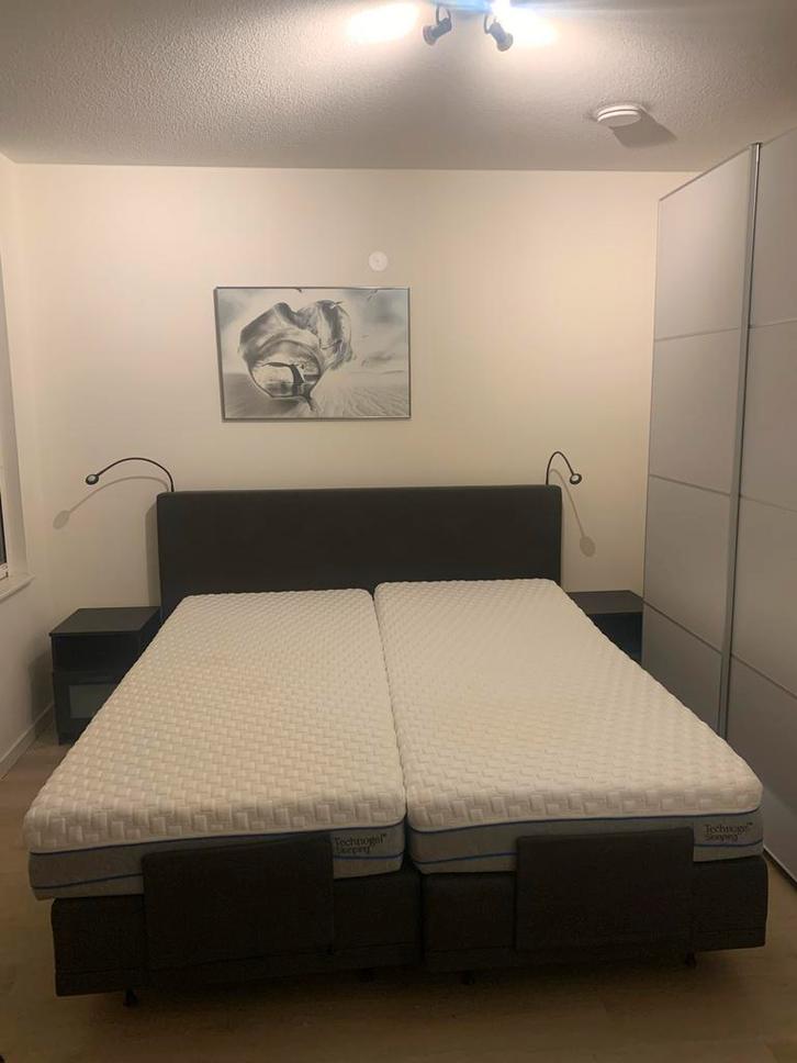 Boxspring - Comfortabel Slapen! Merk Pullman, Huis en Inrichting, Slaapkamer | Bedden, Gebruikt, Tweepersoons, 160 cm, 200 cm