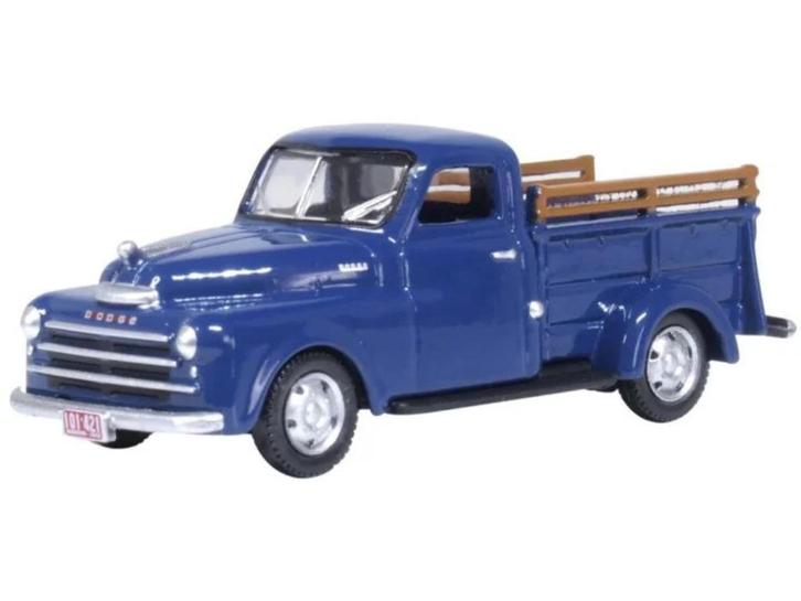 Dodge B1B PICK UP 1948 blauw, Hobby en Vrije tijd, Modelauto's | 1:87, Nieuw, Auto, Overige merken, Ophalen of Verzenden