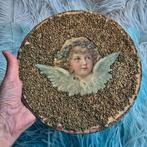 Antieke engel curiositeit chateau keuken folk art volkskunst, Ophalen of Verzenden