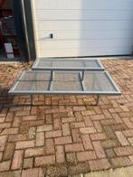 Metalen displaytafel / presentatietafel, Ophalen, Gebruikt