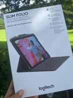 Logitech Slim Folio - HELEMAAL NIEUW - 7,8 en 9e generatie, 7,8 en 9e generatie Apple ipads, Logitech, 11 inch, Nieuw