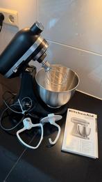 KitchenAid Artisan mini Matzwart keukenmachine, Ophalen of Verzenden, Zo goed als nieuw, Vaatwasserbestendig, 3 snelheden of meer