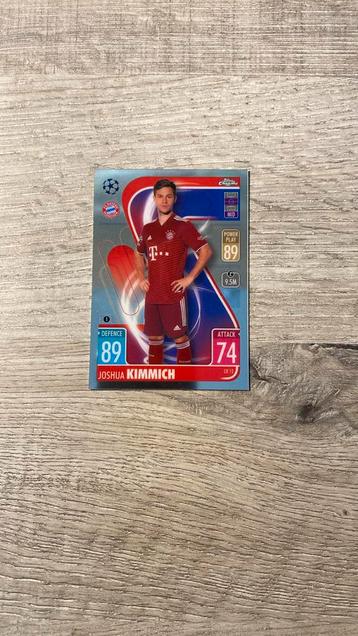 Topps MatchAttax CL 21/22 Chrome Preview CR12 Joshua Kimmich beschikbaar voor biedingen
