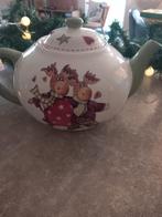 Kerst kersttheepot servies Jet ter steege nieuw, Ophalen of Verzenden, Nieuw