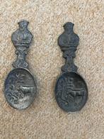 Vintage lepeltjes  Oud Holl Tingieterij Tiel, mooie staat!, Antiek en Kunst, Ophalen of Verzenden